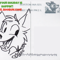 BooBooBunnyGirl - Christmas Card 2014